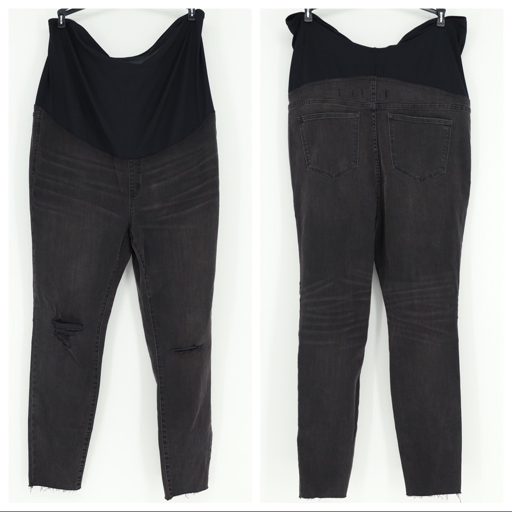 NWT MADEWELL Over‎ The Belly Maternity Skinny Jeans
